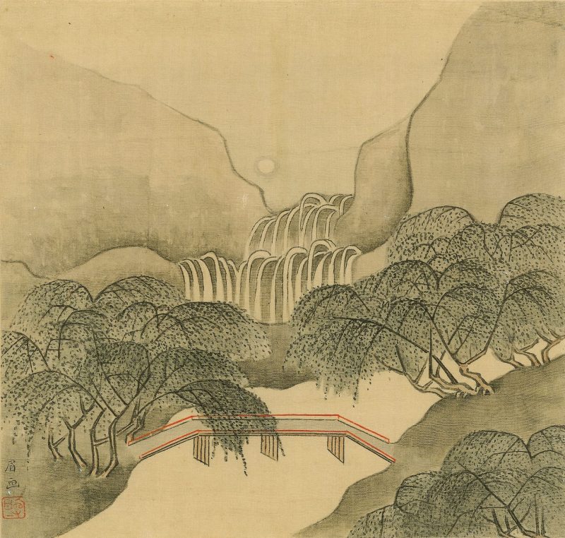 山水花卉冊