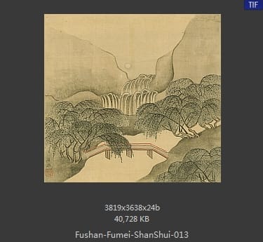 傅山 傅眉-山水花卉冊