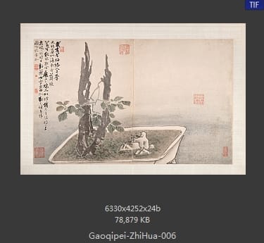 高其佩-指画系列