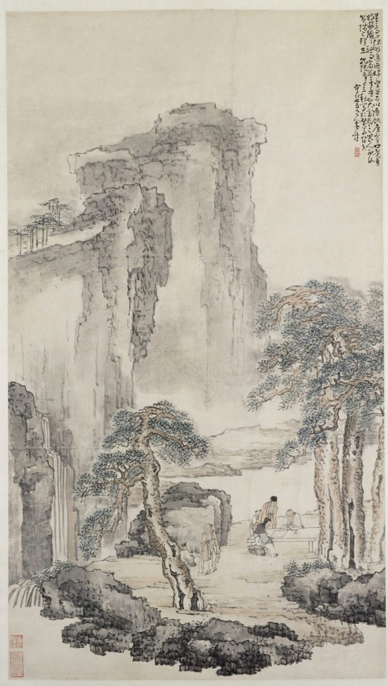 商山四皓图