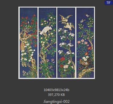 蒋廷锡-花鸟