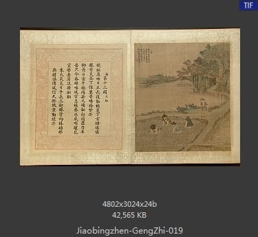 焦秉贞-耕织图册