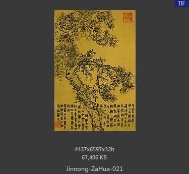 金农-杂画