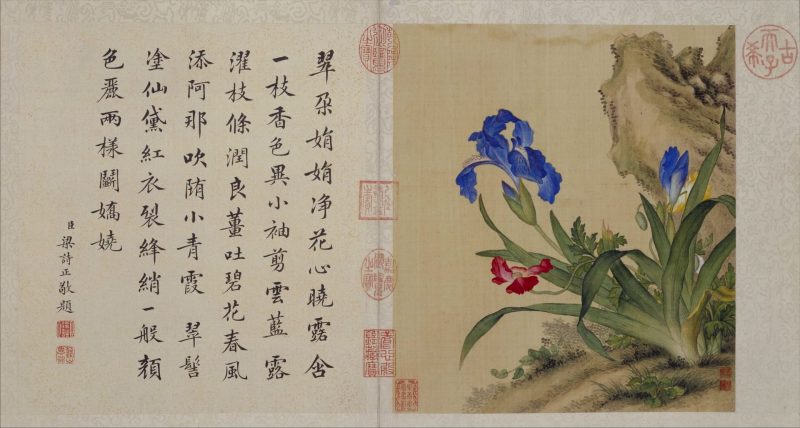 工笔重彩花卉册