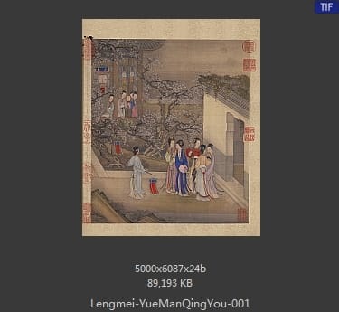 冷枚-月曼清游图册