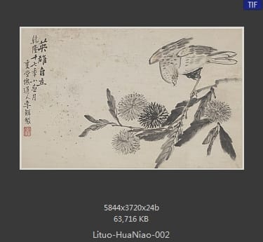 李鱓-花鸟十二开