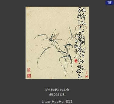 李鱓-花卉十二开