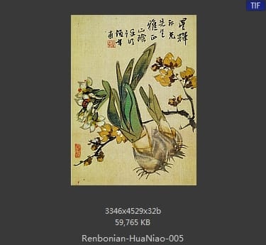 任伯年-花鸟图册
