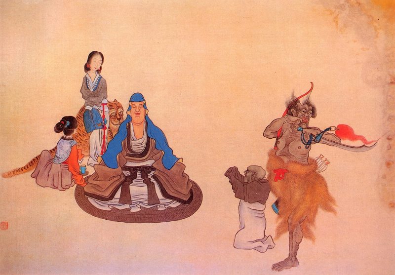 十六应真图册