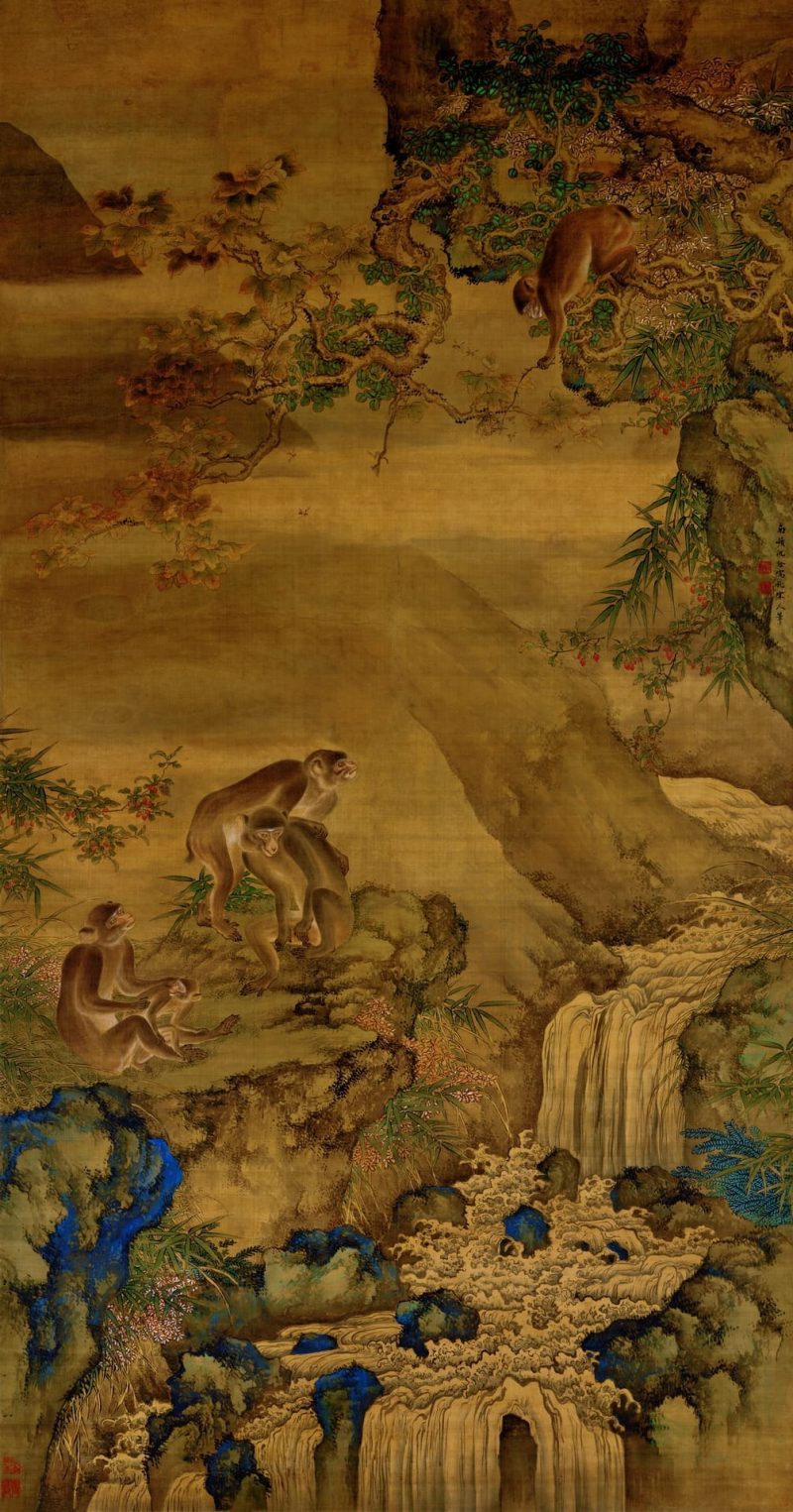 蜂猴图