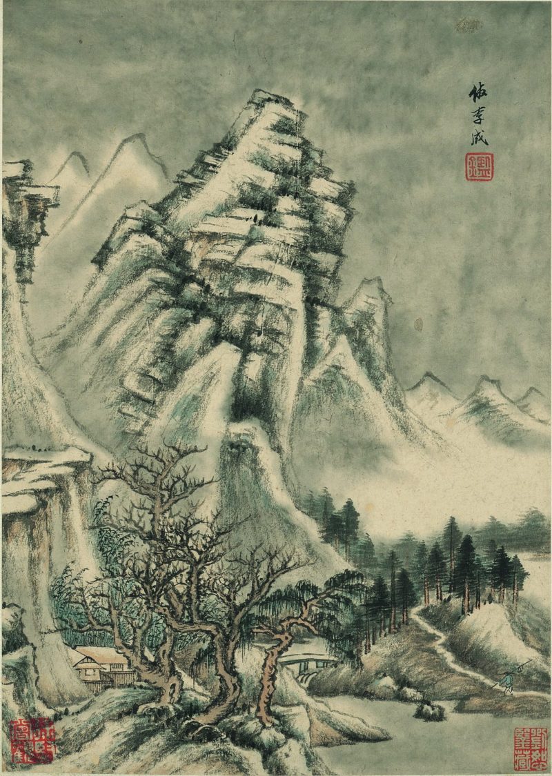 仿古山水