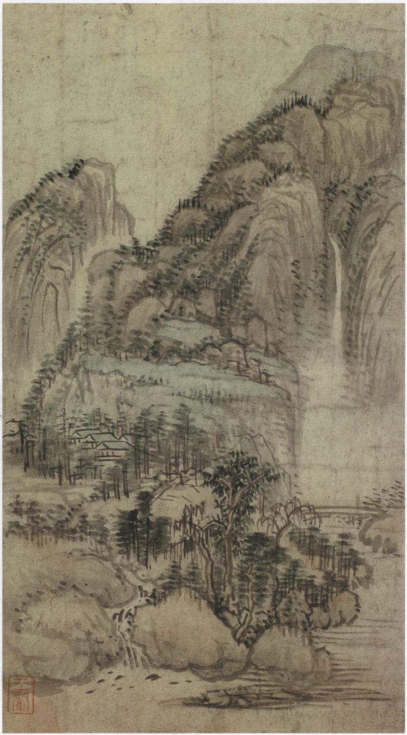 仿古山水册