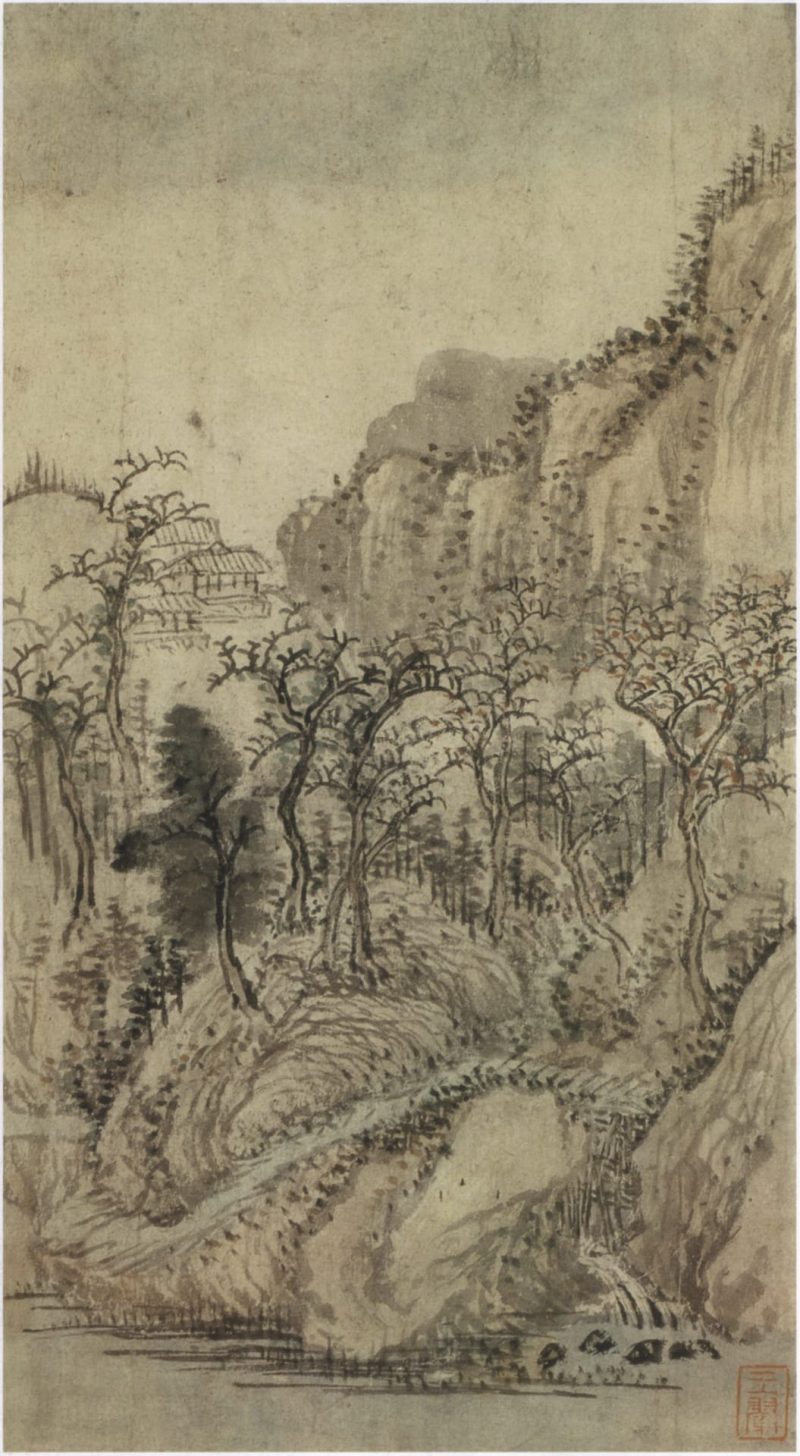 仿古山水册