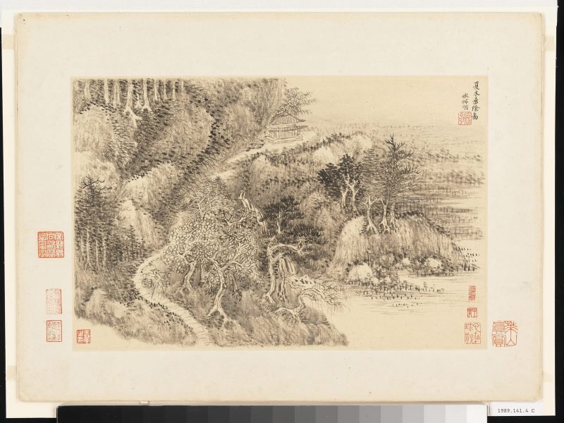 仿古山水