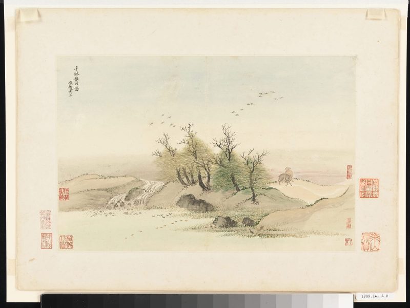 仿古山水