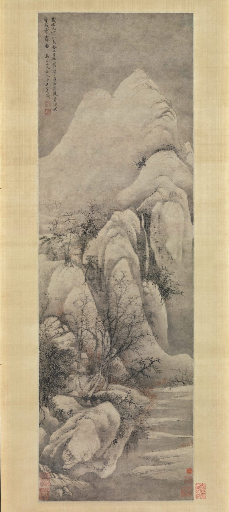 仿李成雪霁图