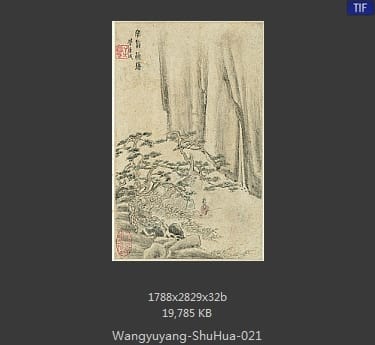 王渔洋-书画册页