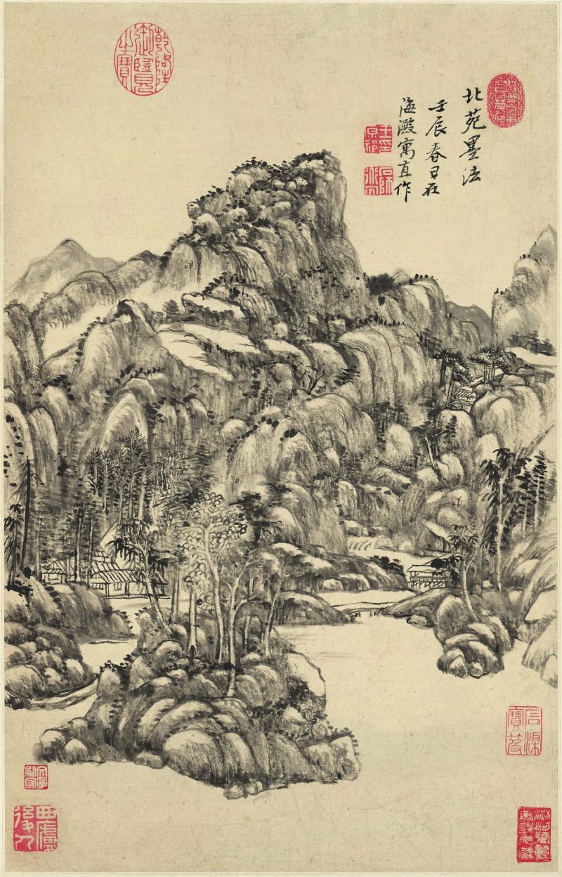 山水十二开