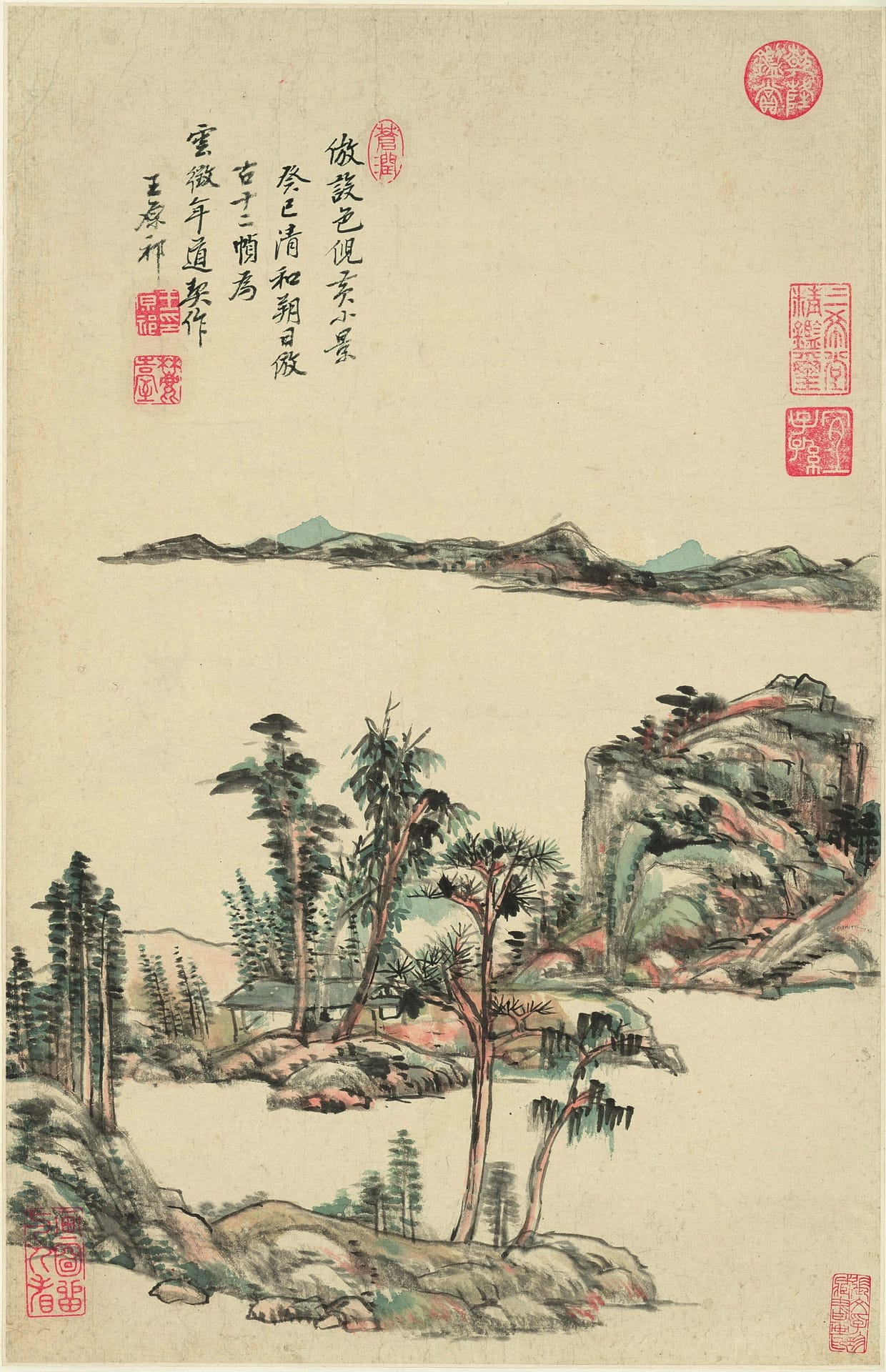 Chinese-Paintings-Qing-Dynasty-1483 Chinese-Paintings-Qing-Dynasty-1483