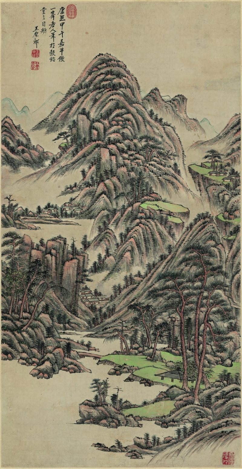 仿一峰山水