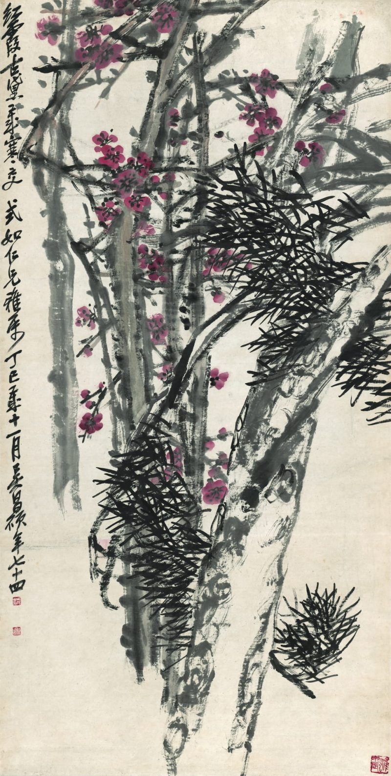 松梅图