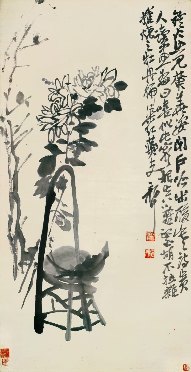 墨菊博古