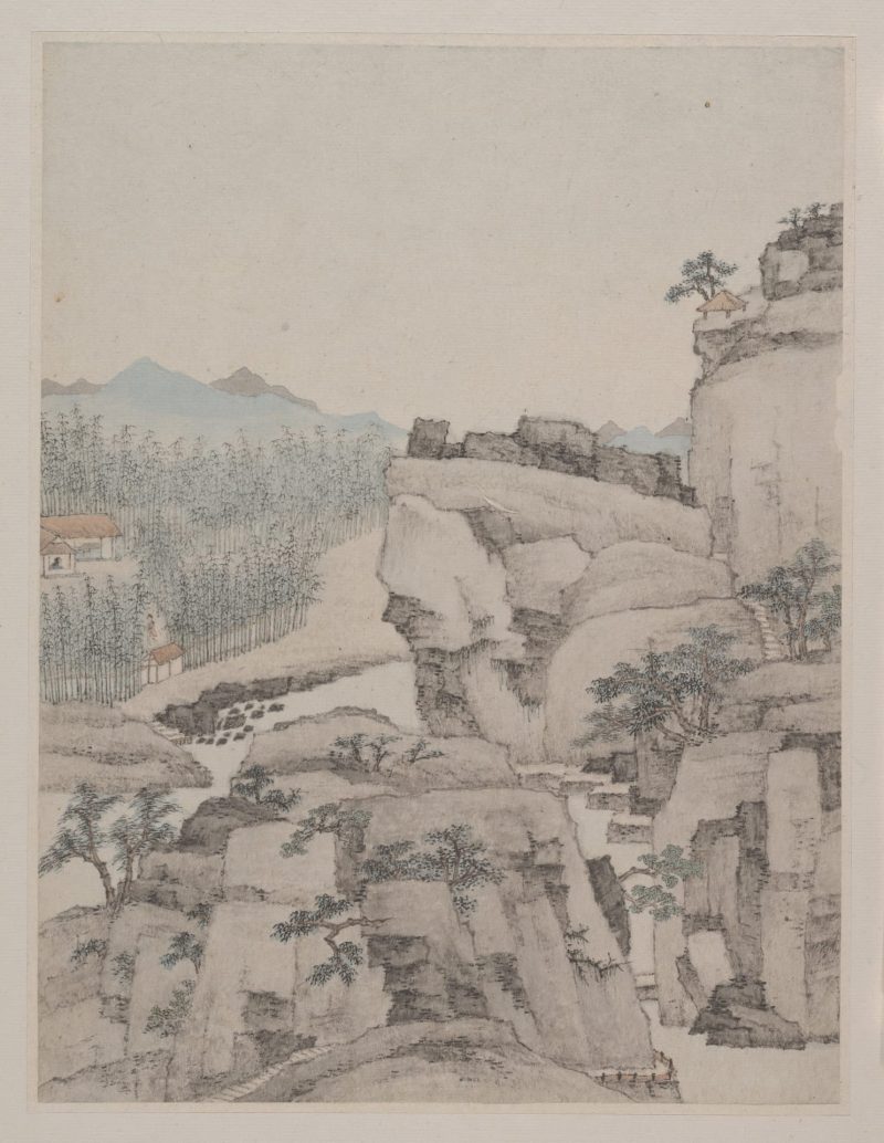 山水册页