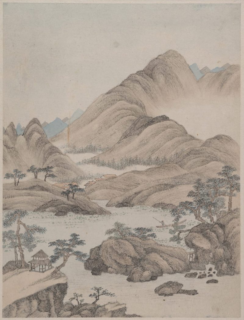 山水册页