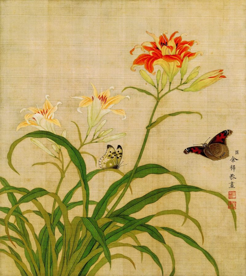 花鸟画十二开