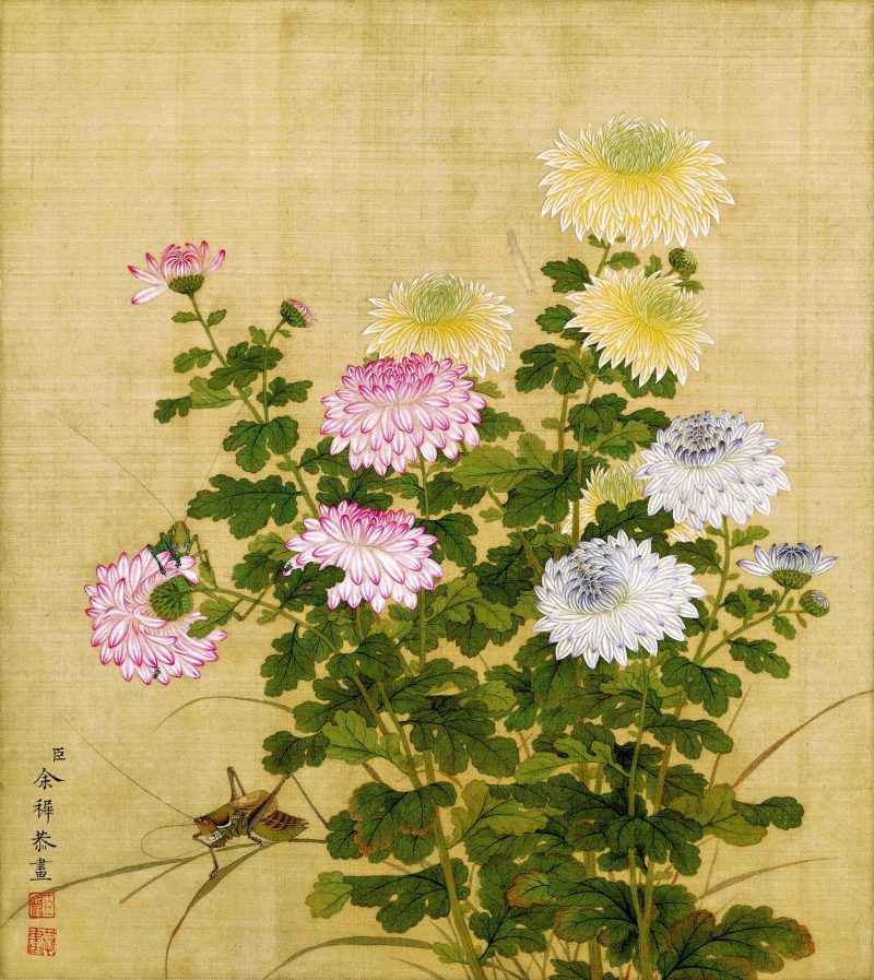 花鸟画十二开