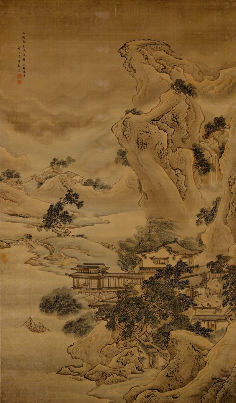 山水楼阁图
