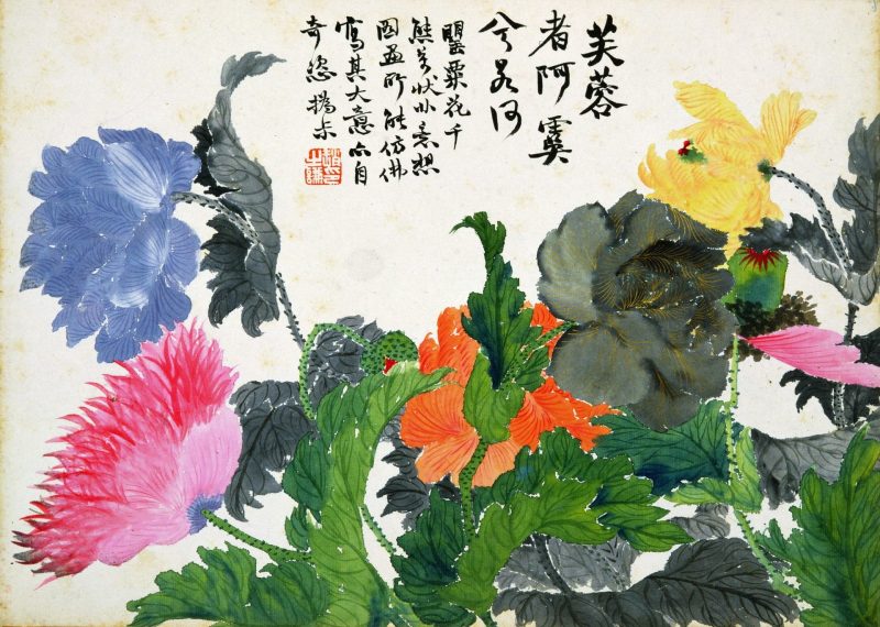 花卉图册十开