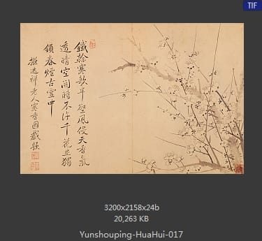恽寿平-花卉