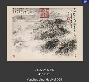 恽寿平-花卉