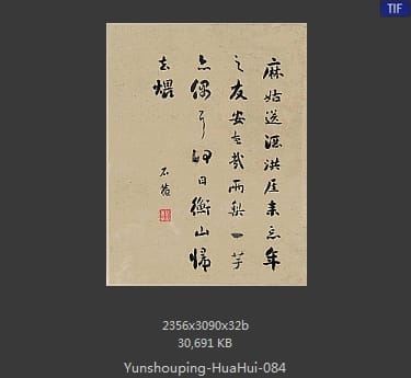 恽寿平-花卉