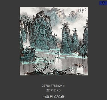 白雪石 #020