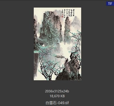 白雪石 #049