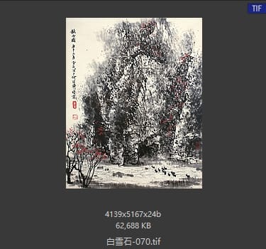 白雪石 #070