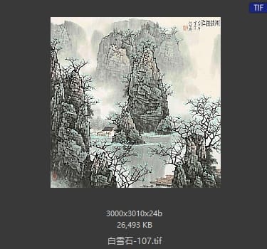 白雪石 #107