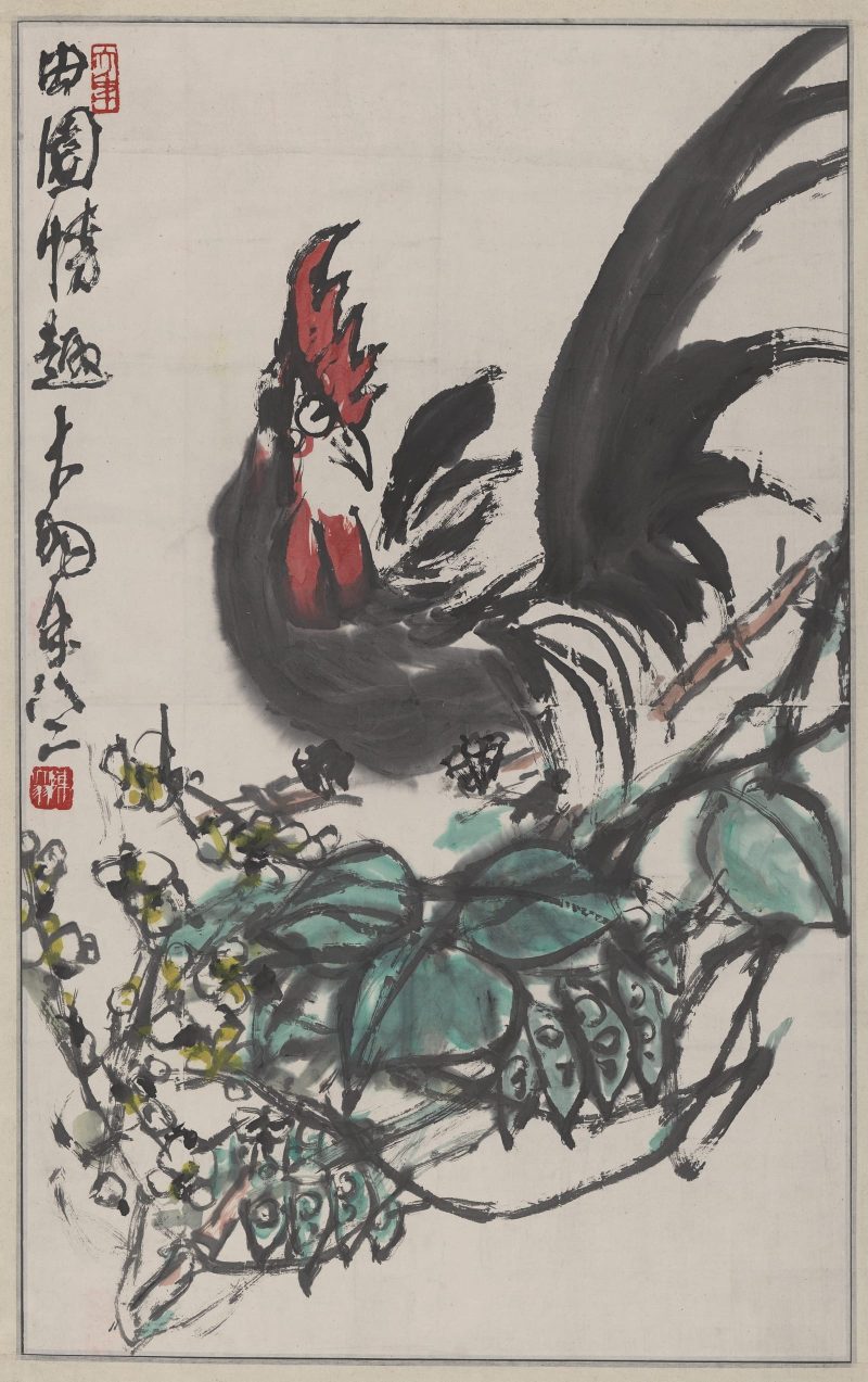 陈大羽 雄鸡图