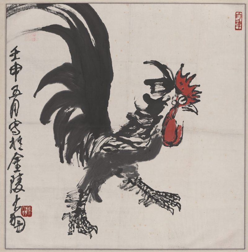 陈大羽 雄鸡图