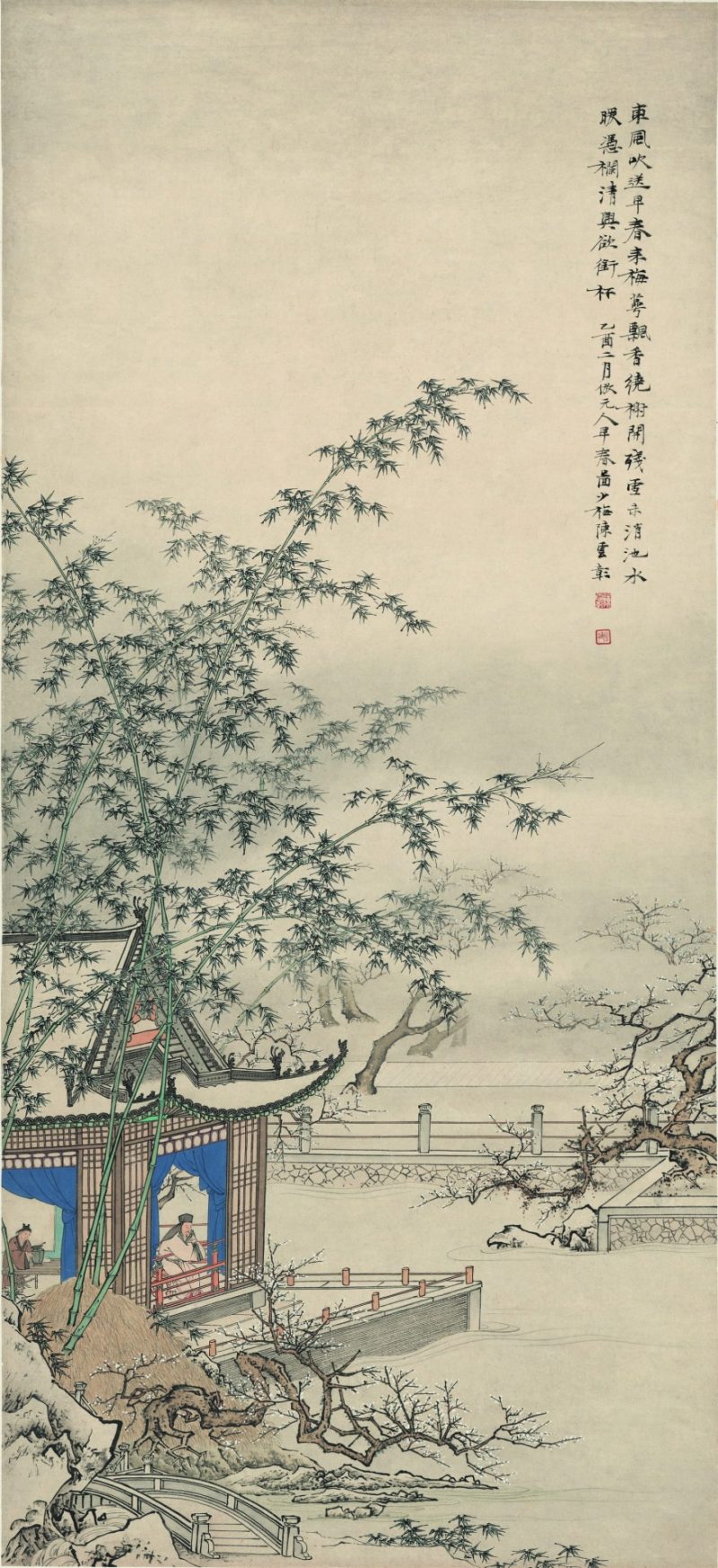 陈少梅 梅萼飘香