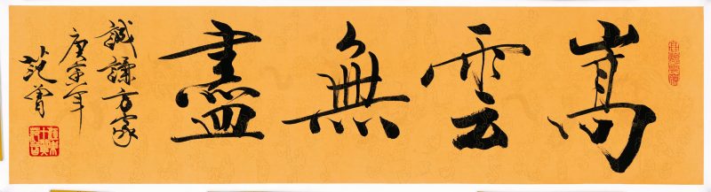 范曾 嵩云无书