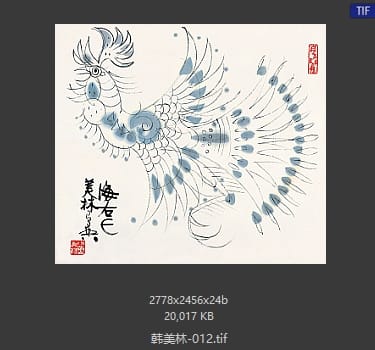 韩美林 #012