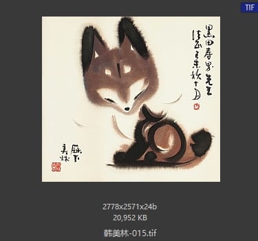 韩美林 #015