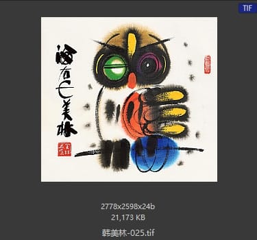韩美林 #025