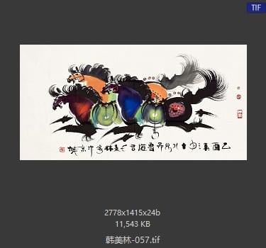 韩美林 #057