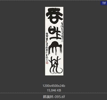 韩美林 #095