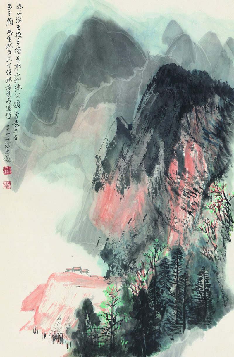 何海霞 春山诗意