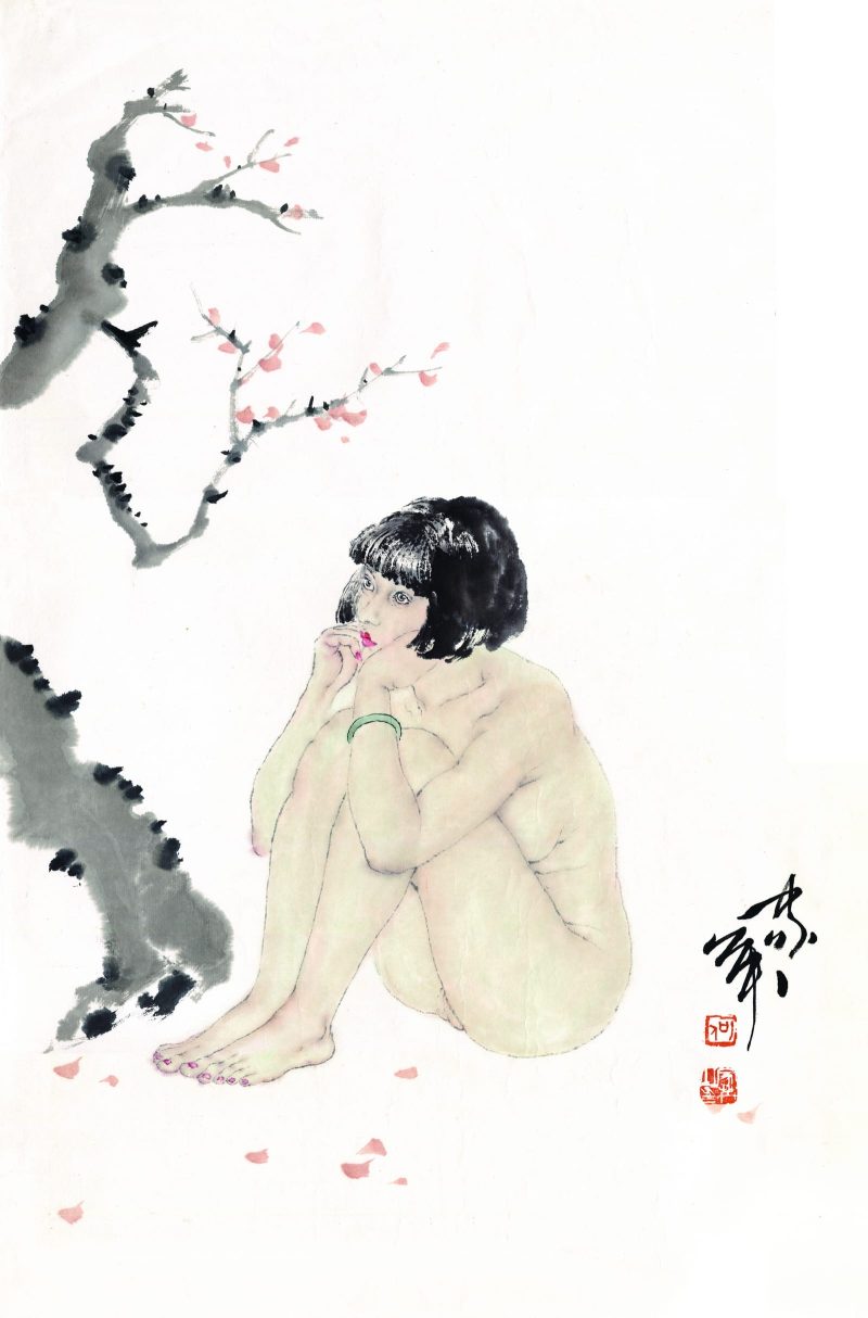 何家英 女孩
